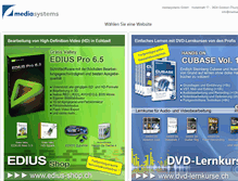 Tablet Screenshot of mediasystems.ch